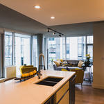 modern condo lighting